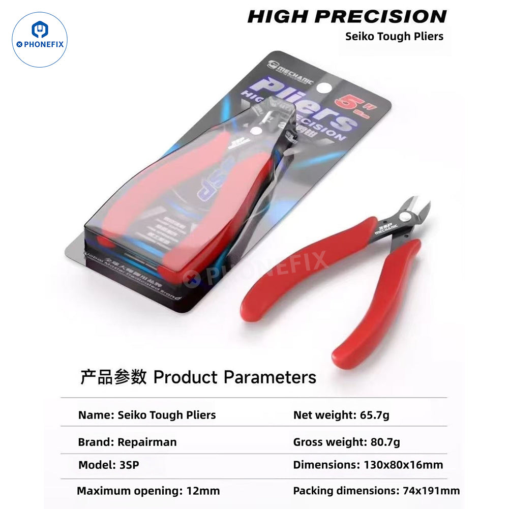MECHANIC 3SP Diagonal Cutting Pliers for Mobile Phone Repair