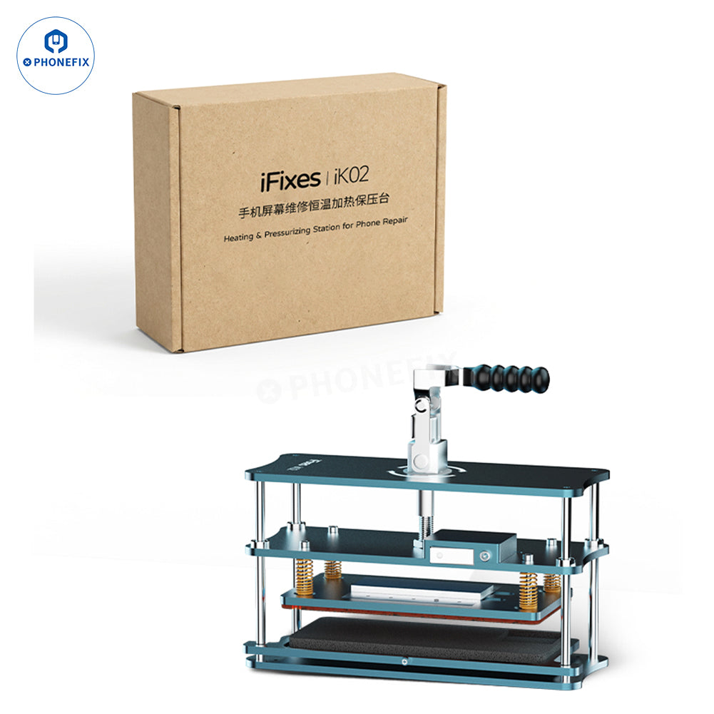 iFixes iK02 Phone Screen/Back Cover Heating Pressure Holding Platform - CHINA PHONEFIX SHOP Team