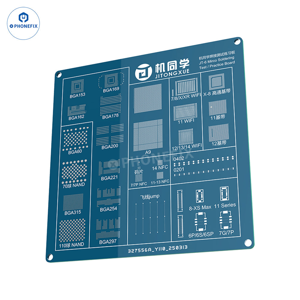 JTX JT-6 Phone PCB BGA Soldering Test Practice Board