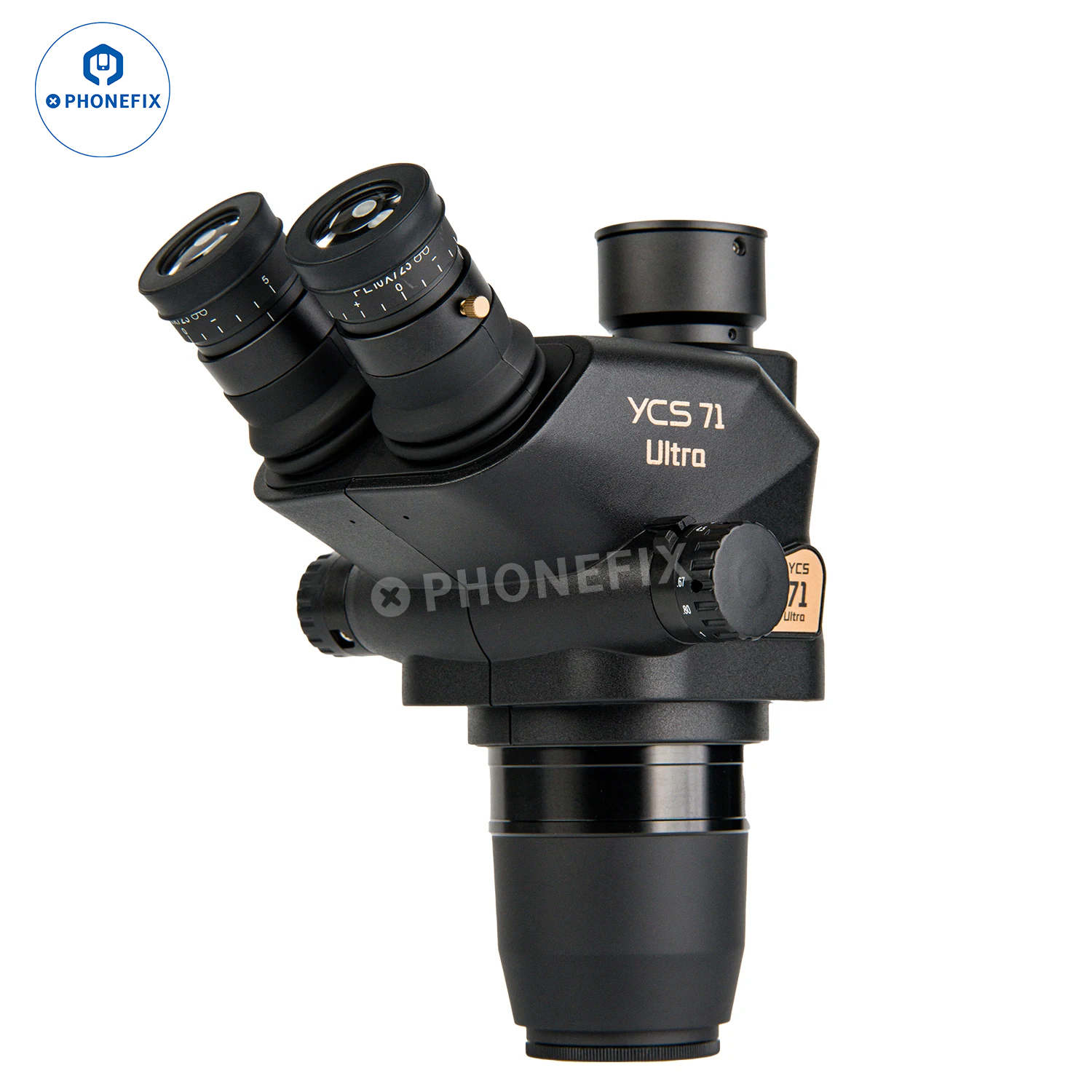 YCS 71 Ultra 6.7X-45X Trinocular Microscope for Phone Soldering Repair