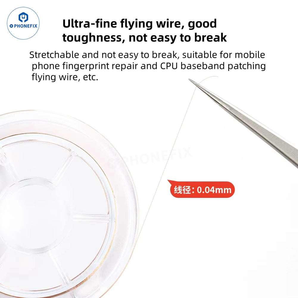 YCS Silver Copper Jumper Wire Phone PCB Soldering Repair Tool