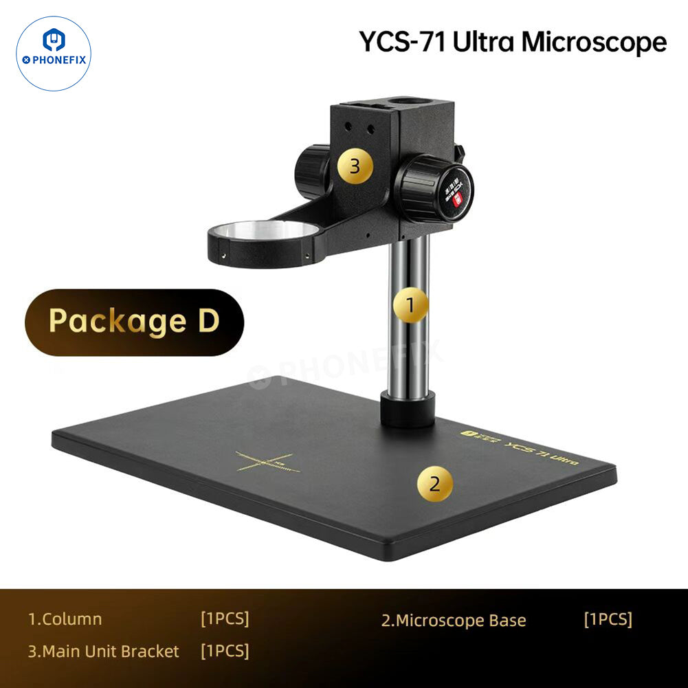 YCS 71 Ultra 6.7X-45X Trinocular Microscope for Phone Soldering Repair