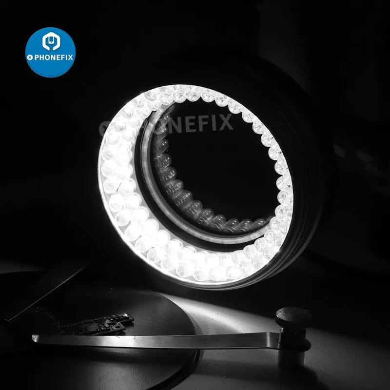 72 LED Focused Bright Shadow Less Ring USB Light For Stereo