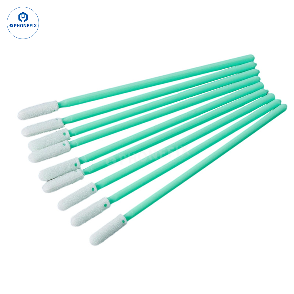 Phone Tail Plug Cleaning Stick Dust-Free Sponge Cotton Swab