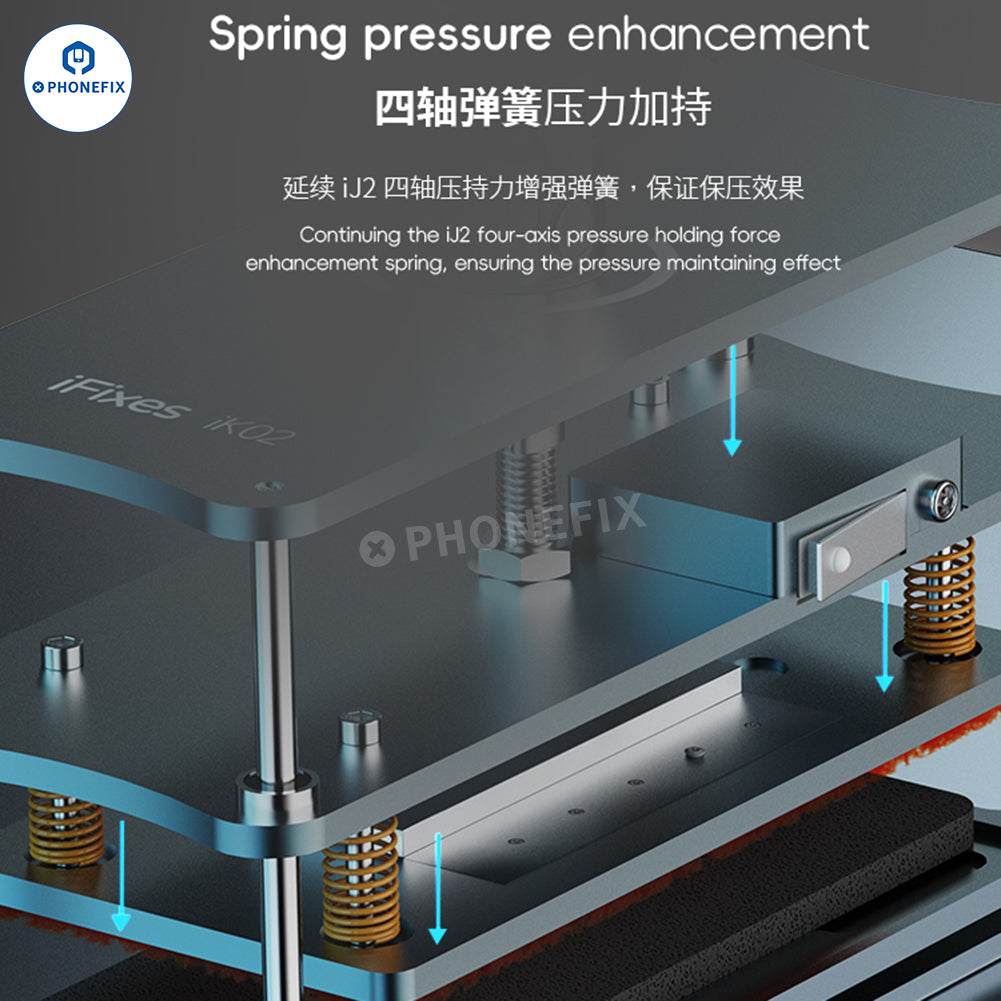 iFixes iK02 Phone Screen/Back Cover Heating Pressure Holding Platform - CHINA PHONEFIX SHOP Team