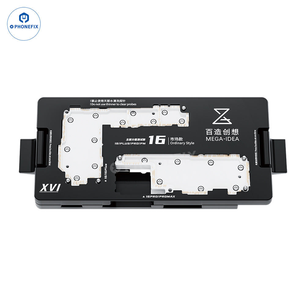 MEGA-IDEA iPhone 16 सीरीज 4 इन 1 मदरबोर्ड लेयर्ड टेस्ट फ्रेम