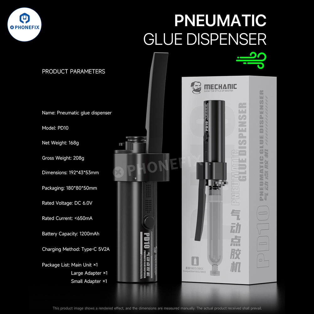 MECHANIC PD10 Pneumatic Glue Dispenser for Mobile Phone Repair