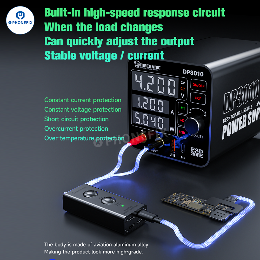 MECHANIC DP3010 30V 10A Power Supply for Phone/Laptop Repair