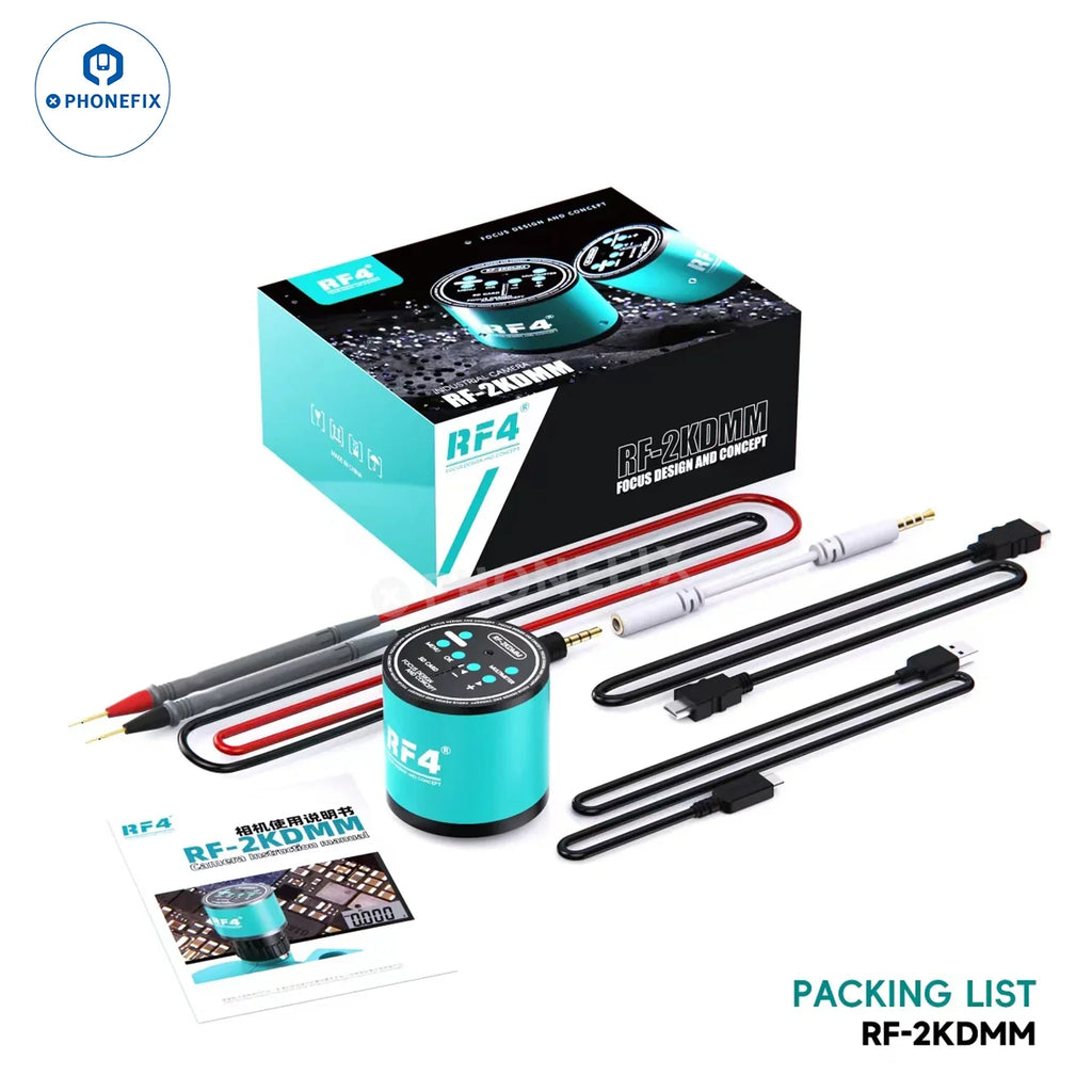 RF4 RF-2KDMM Microscope Camera Ultra HD With Multimeter Pen