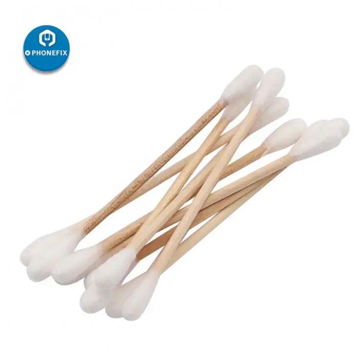 80Pcs/ Pack Double Head Cotton Swabs Buds Cleaning Tools - CHINA PHONEFIX