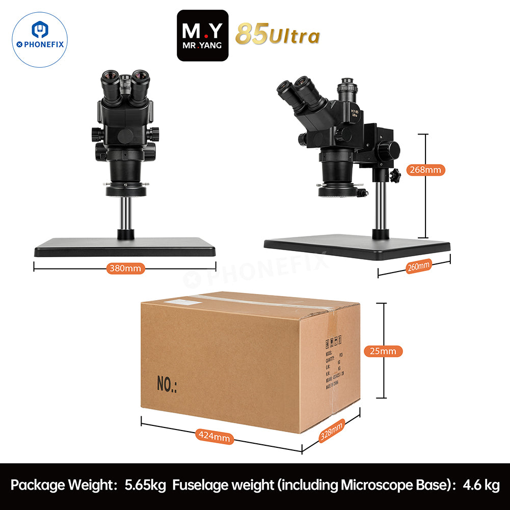 YCS Mr.Yang 85 Ultra HD Microscope for Electronics & PCB Soldering Repair