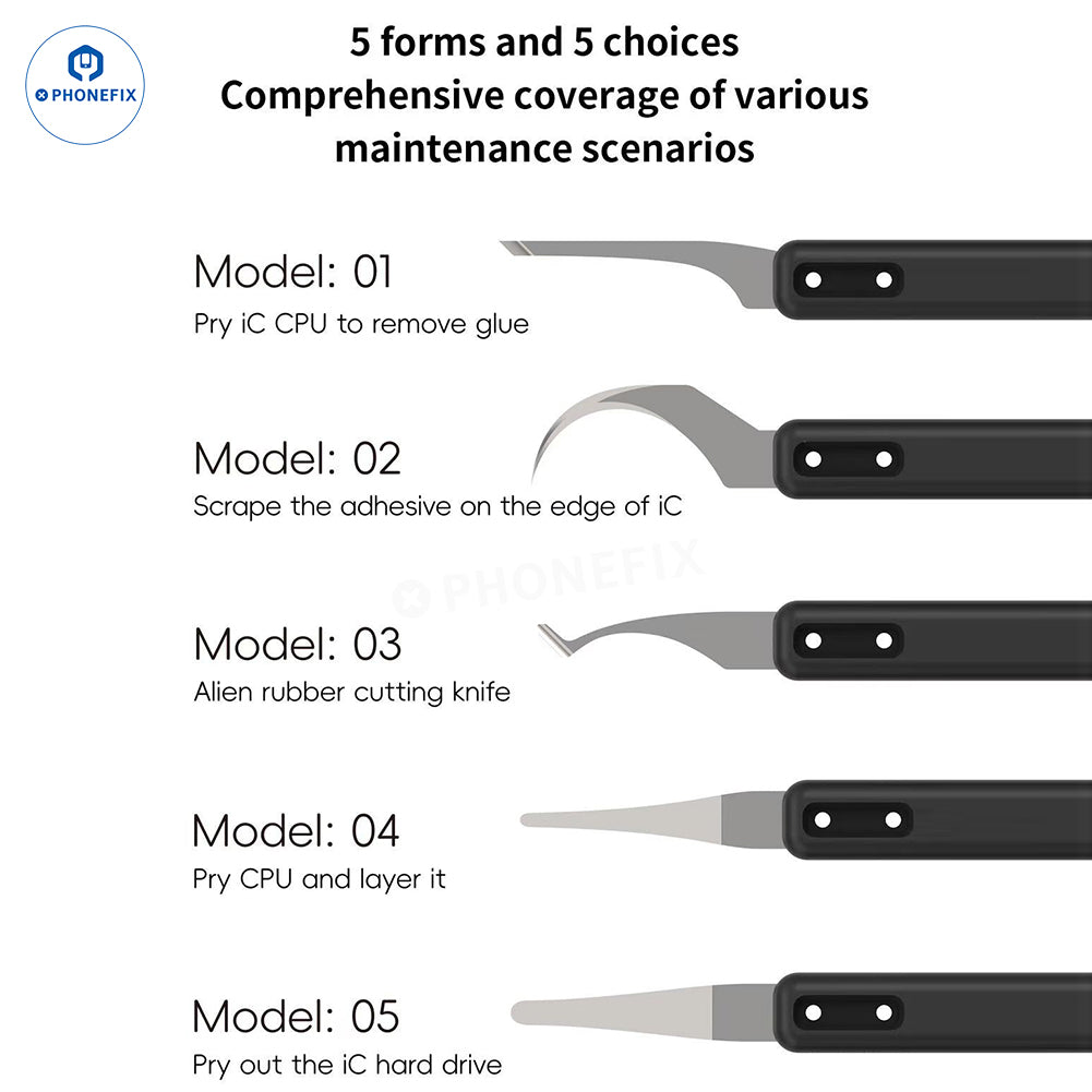 PHONEFIX Hand Polished Integrated Blade PCB IC Removal Tool