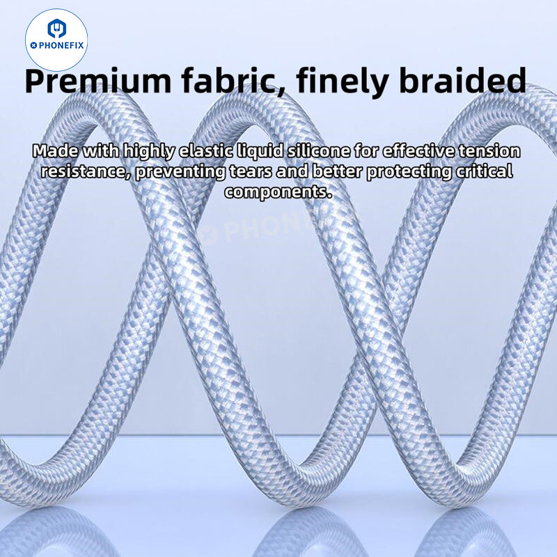 5 in 1 100W Fast Charging Data Cable with USB-C Lightning Micro Port