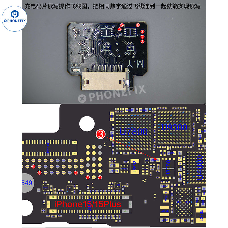 YCS M.Y Charging EEPROM Chip Read Write Tool for iPhone Repair