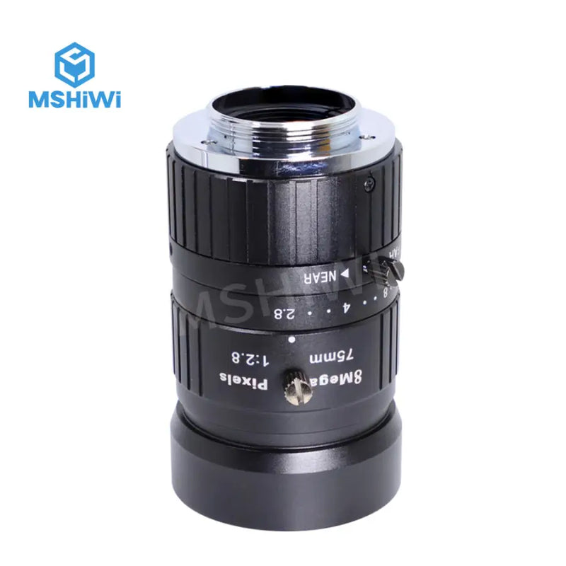 8MP 75mm FA Prime Lens C-mount F2.8 1 Manual Focus ITS
