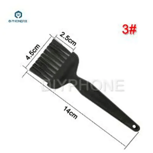 8pcs Black Anti-static Cleaning Brush for Phone PCB BGA Repair Tool - CHINA PHONEFIX