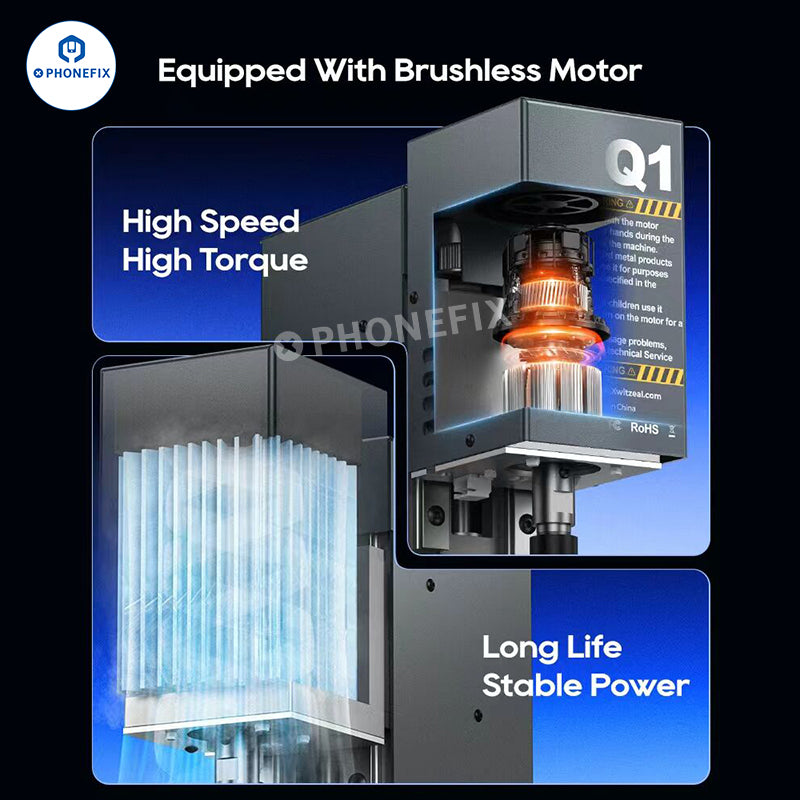 Xwitzeal Q1 CNC Grinder Phone Camera PCB Chip Grinding Machine - CHINA PHONEFIX SHOP Team