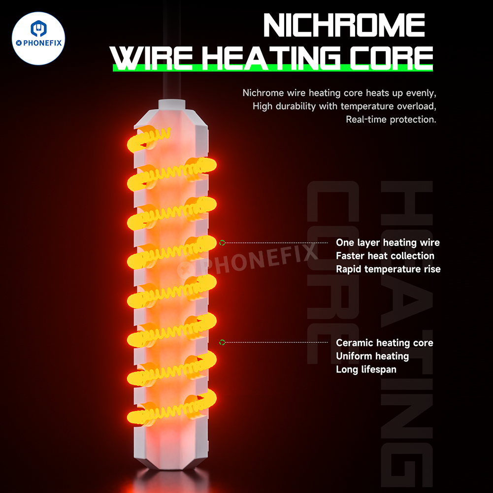 MECHANIC 958HT Portable Digital Hot Air Gun for Mobile Phone Repair