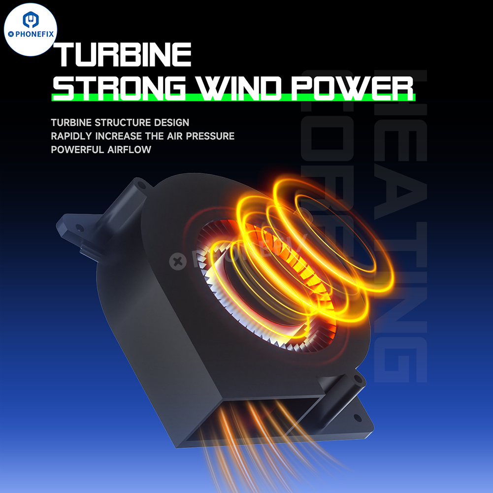 MECHANIC 958HT Portable Digital Hot Air Gun for Mobile Phone Repair