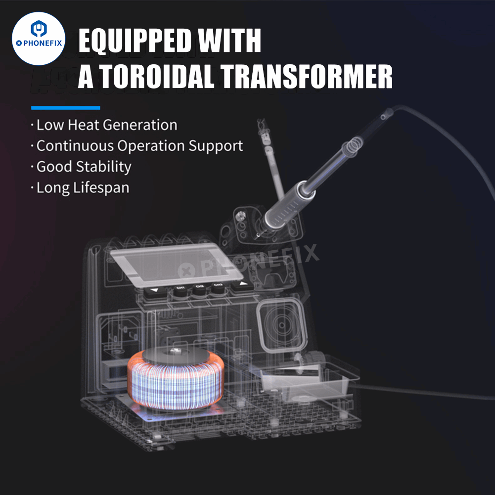 FORWARD BE01 Soldering Iron Station 80W Blue Enginner