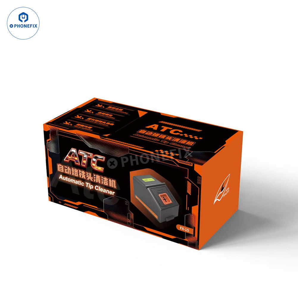 Electric Soldering Tip Cleaner Automatic Cleaning Iron Head Tin Paste