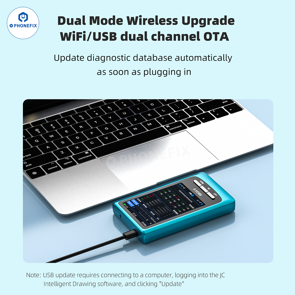 JCID RBOX2 Bus Analyzer with JC Drawing Smart Diagnostics