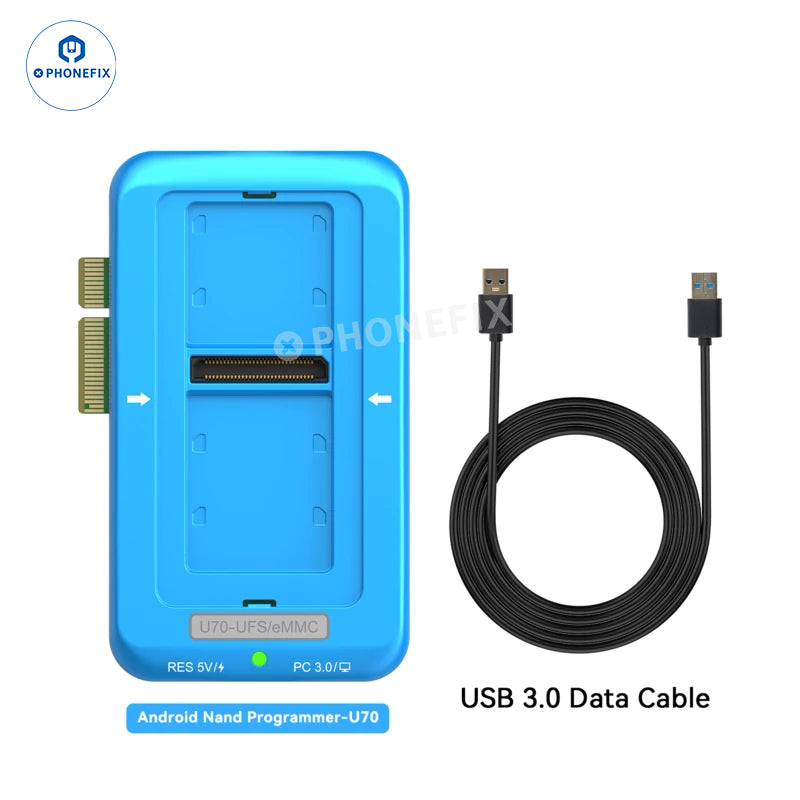 JCID U70 Gen2 Android Nand Programmer for UFS/eMMC/ISP IC Repair - CHINA PHONEFIX SHOP Team