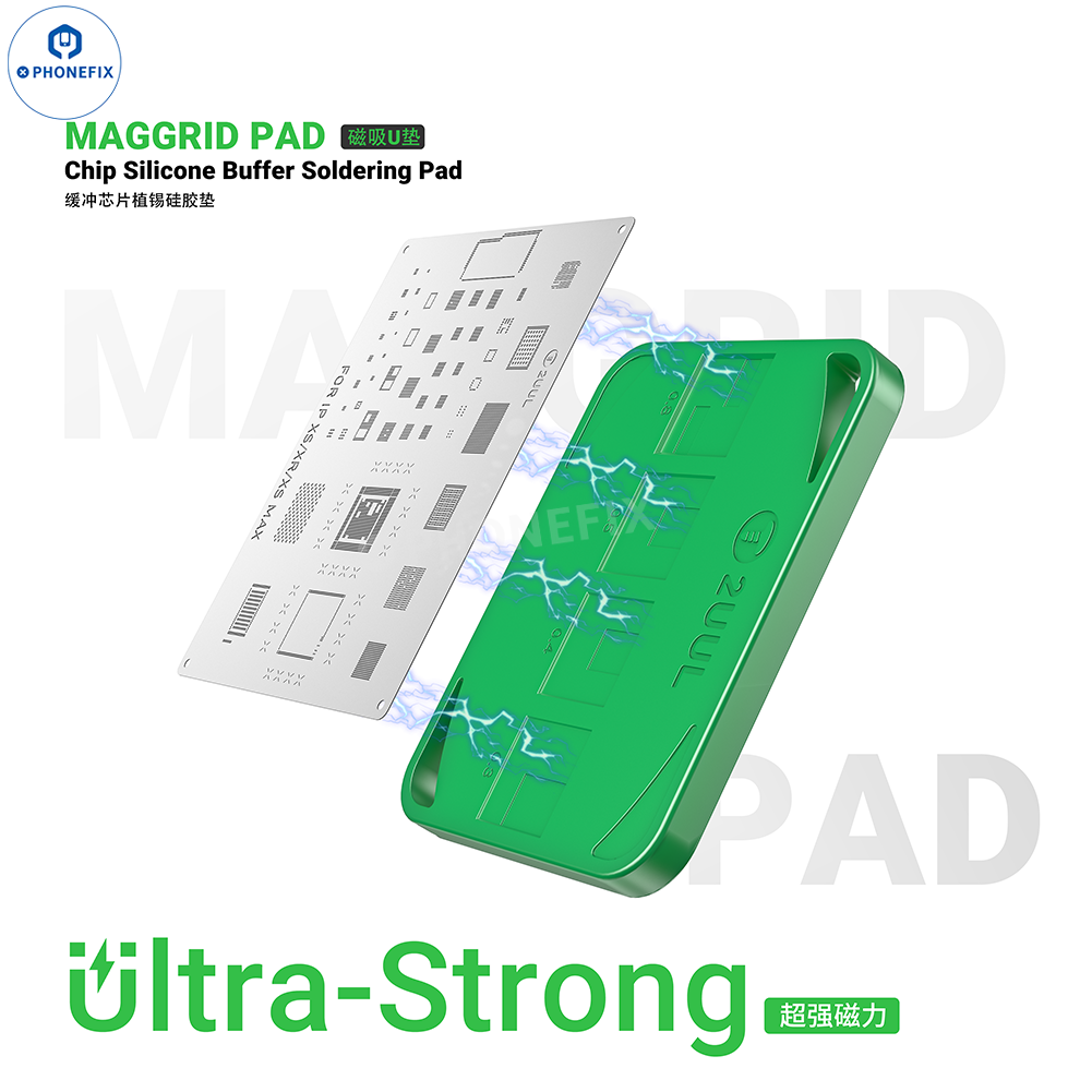 2UUL MagGrid Pad Phone CPU BGA IC Soldering Magnetic Silicone Mat