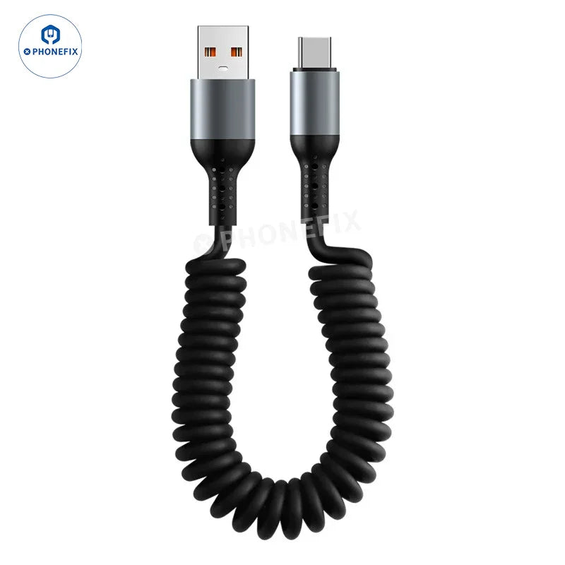 Câble de charge ultra-rapide CarPlay pour voiture, USB Type-C et Lightning - Équipe CHINA PHONEFIX SHOP