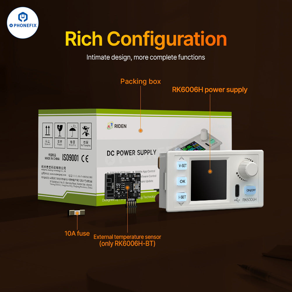 RD RK6006H RK6006H-BT 6A 60V Adjustable DC Power Supply