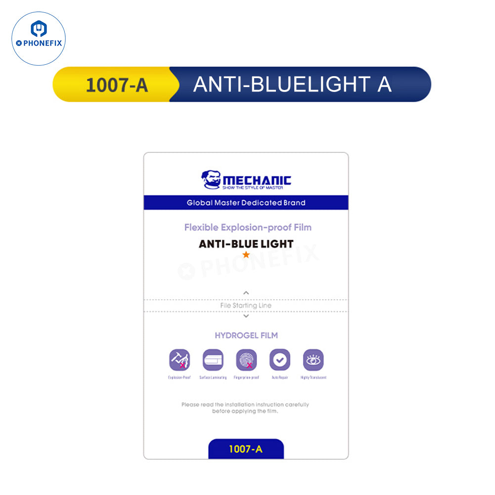 Mechanic Hydrogel Film Screen Protector for Phone & Laptop