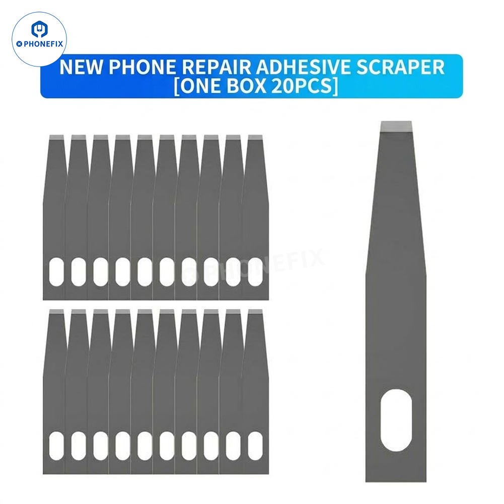 High Carbon Steel Scraper Blades for Phone Repair Glue Removal