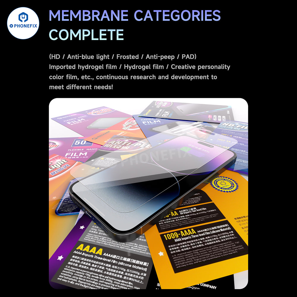 MECHANIC Auto X450 Screen Film Cutting Laminating Curing Machine