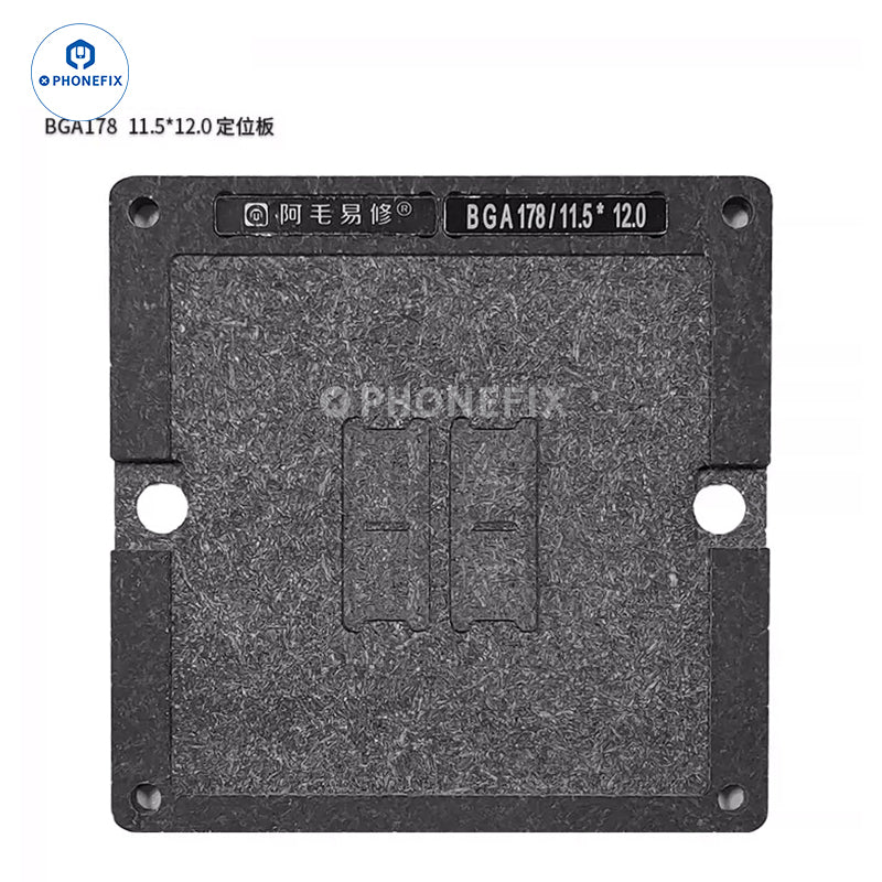 Plantilla de reballing AMAOE BGA78/178 para reparación de memoria flash de MacBook