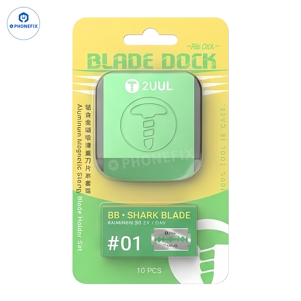 2UUL BL05 Blade Dock Aluminum Magnetic Sliding Blade Holder Set - CHINA PHONEFIX SHOP Team