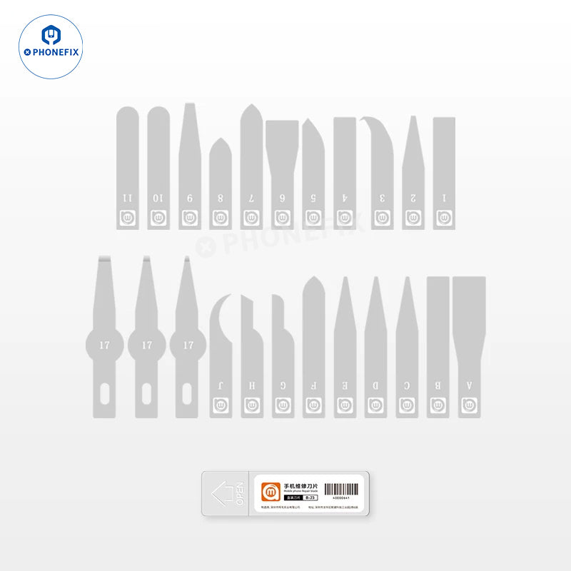 AMAOE Mobile Repair Scraper Tool for IC Chip CPU Glue Removal - CHINA PHONEFIX SHOP Team