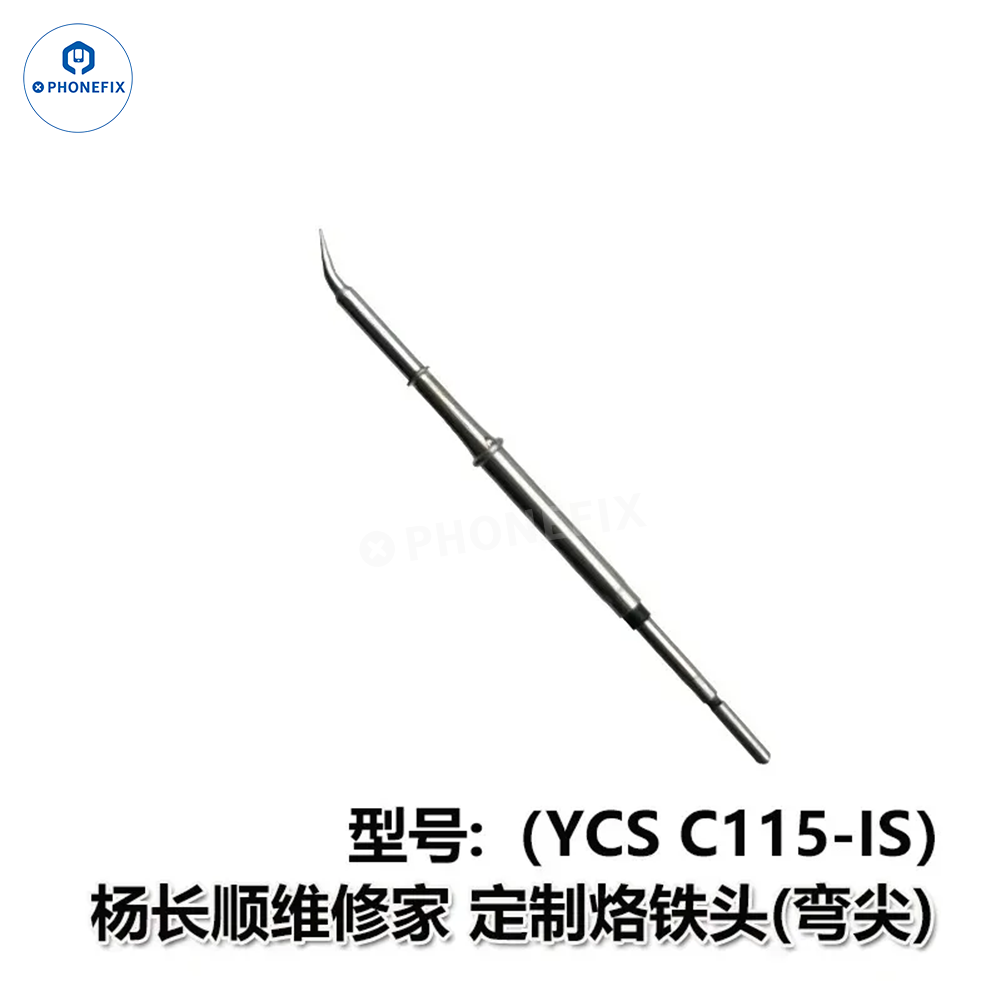 YCS Repairer C210 C245 C115 Long Knife Edge Soldering Iron Tips