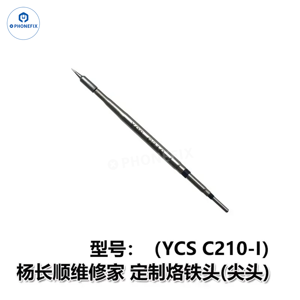YCS Repairer C210 C245 C115 Long Knife Edge Soldering Iron Tips