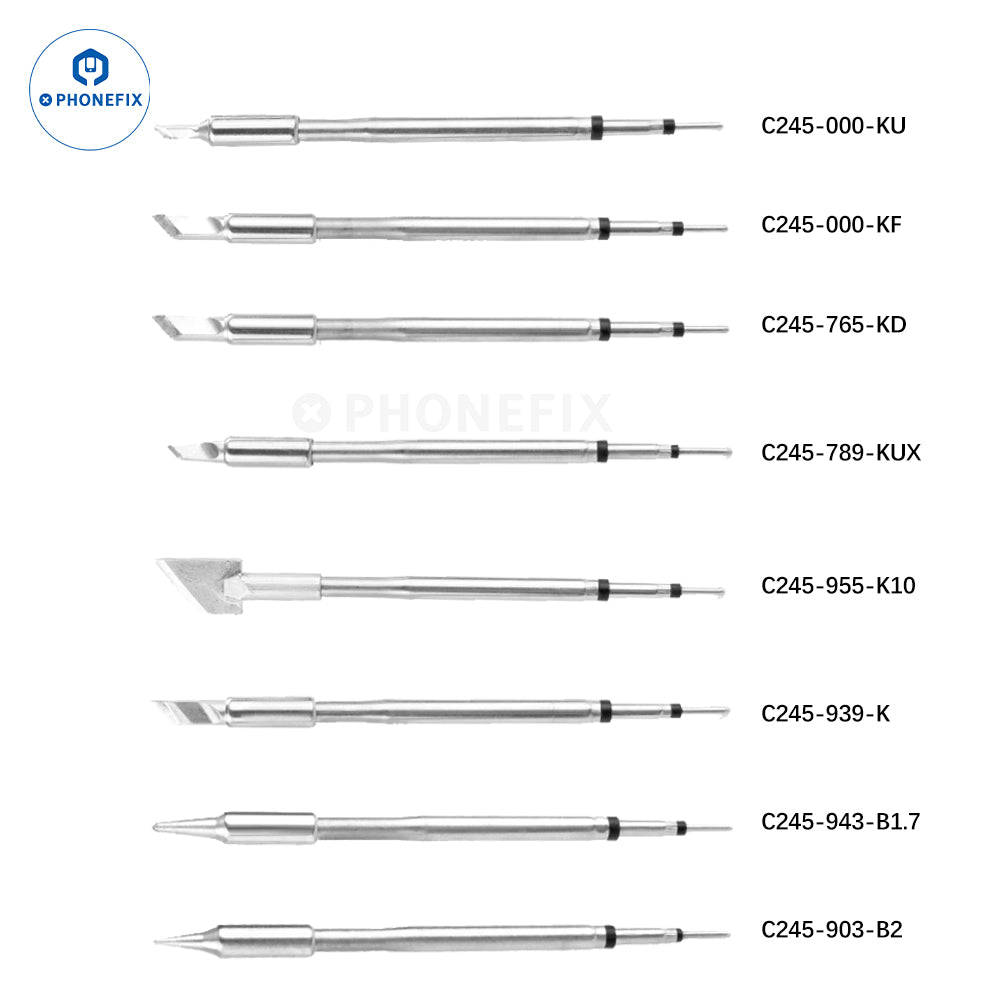 JBC C245 Soldering Iron Tips - CHINA PHONEFIX SHOP Team