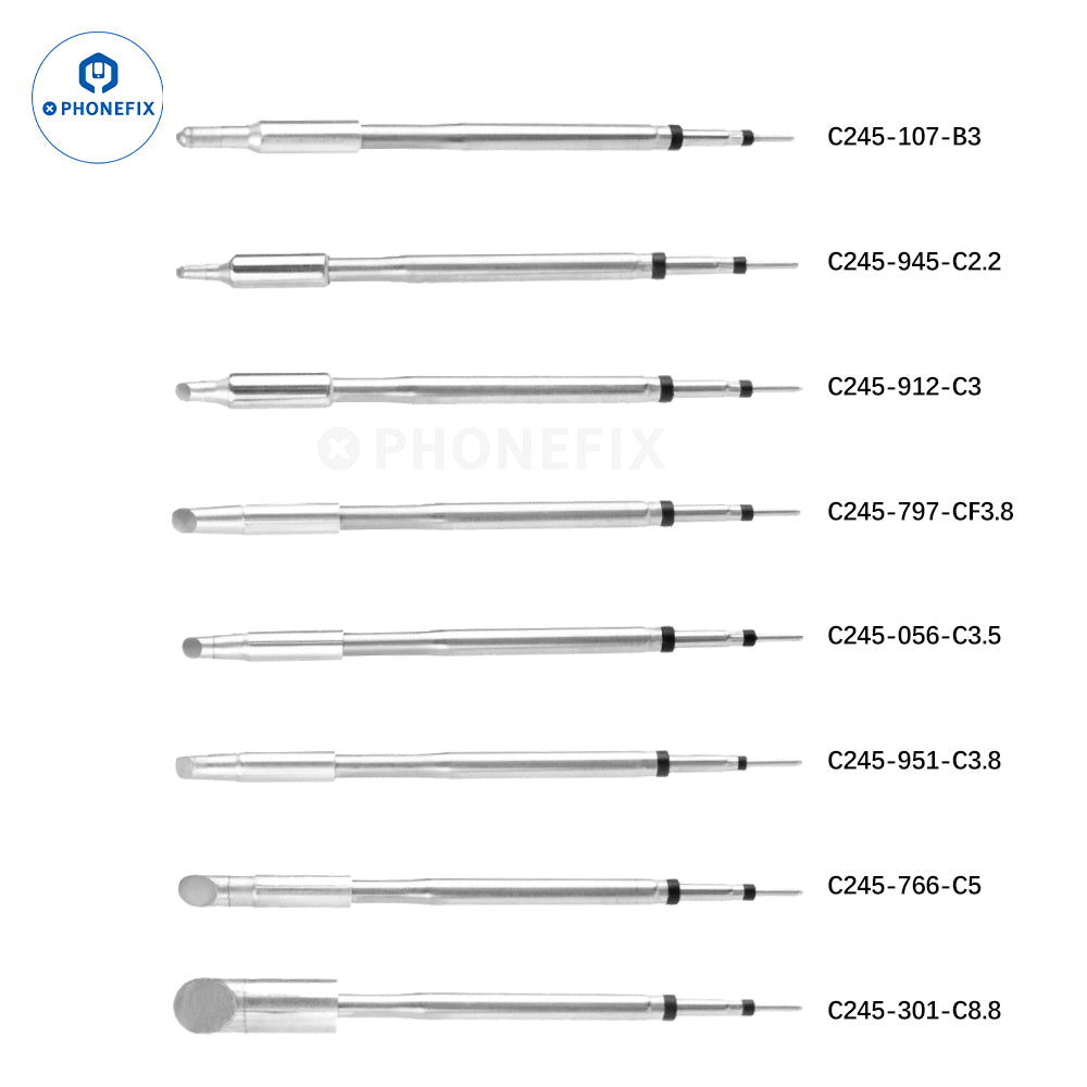 JBC C245 Soldering Iron Tips - CHINA PHONEFIX SHOP Team