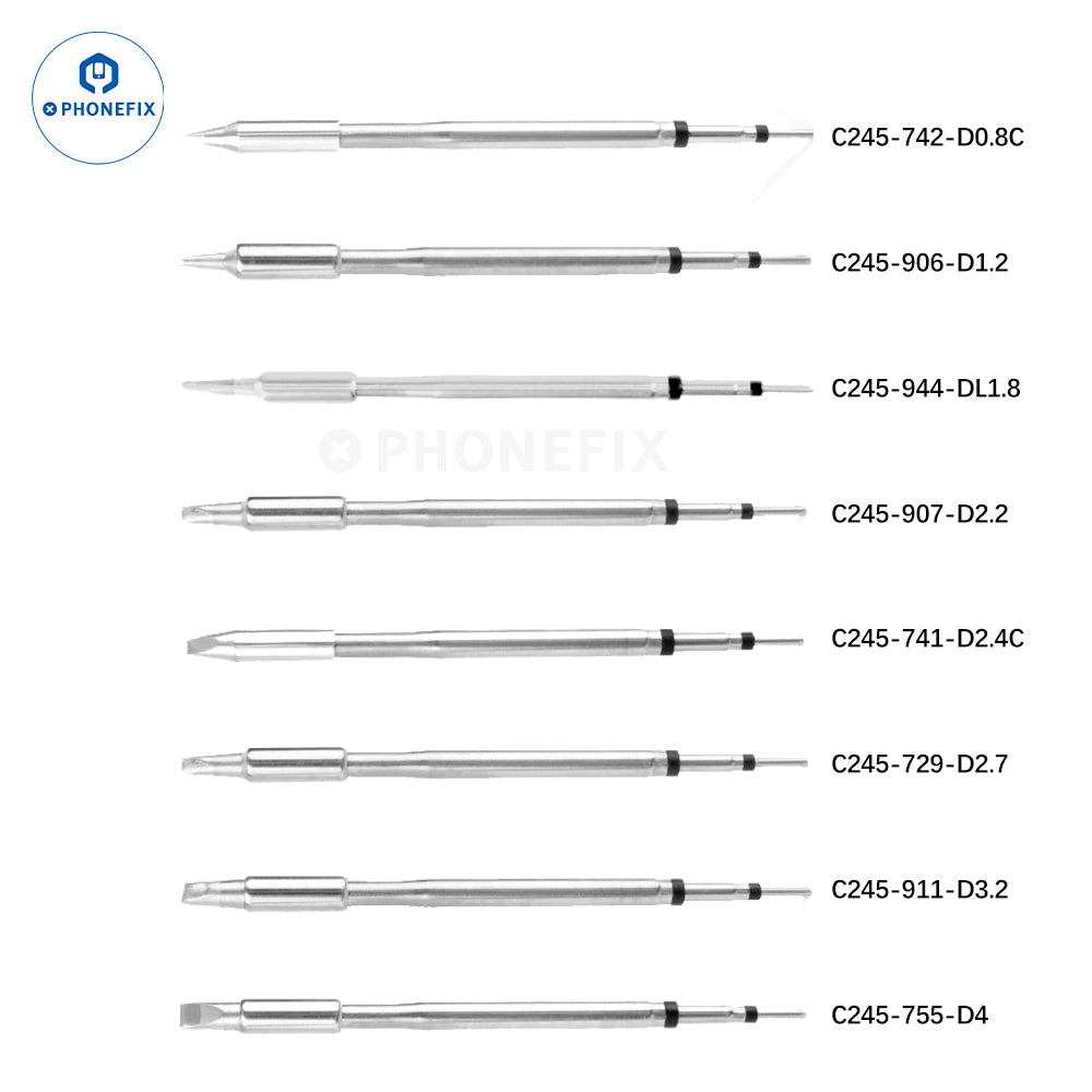 JBC C245 Soldering Iron Tips - CHINA PHONEFIX SHOP Team