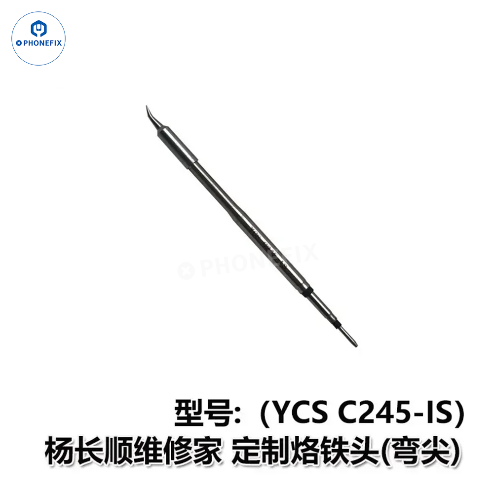 YCS Repairer C210 C245 C115 Long Knife Edge Soldering Iron Tips