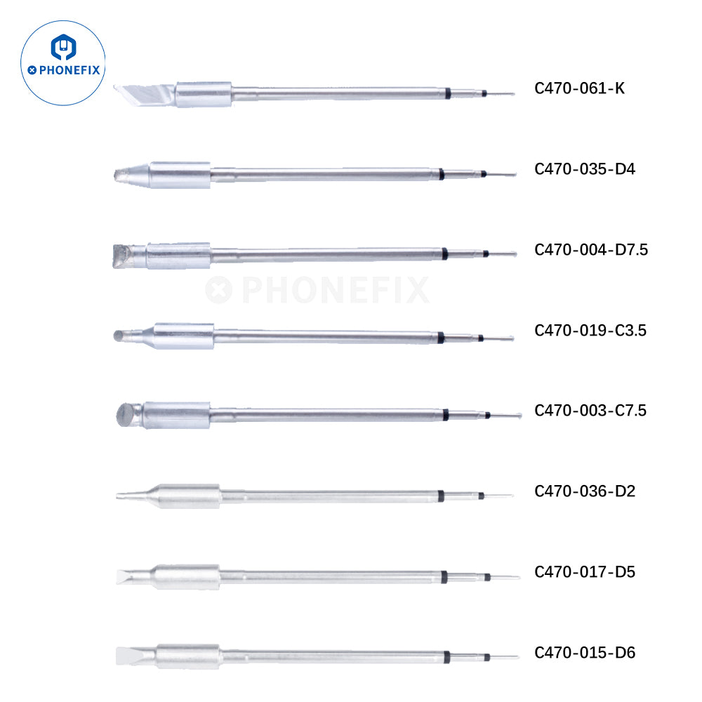 JBC C470 Soldering Iron Tips - CHINA PHONEFIX SHOP Team