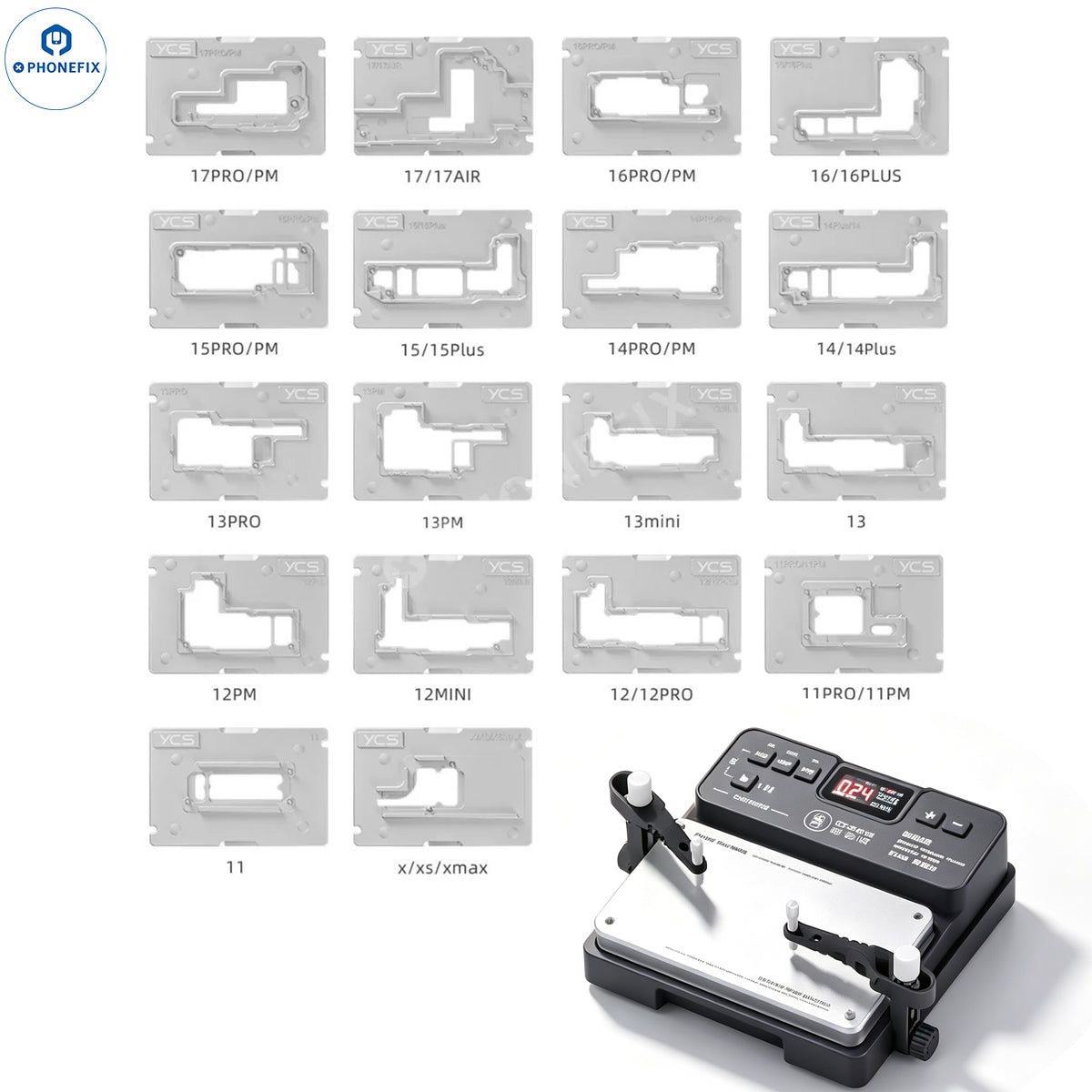 YCS CH898 Divine Dragon Flame Heating Station for Phone PCB Repair