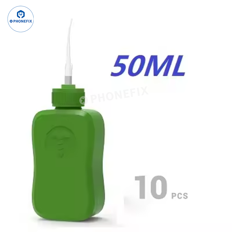 2UUL 50ml Liquid Solvent Bottle Screen-Safe Soft Tip for Phone Repair