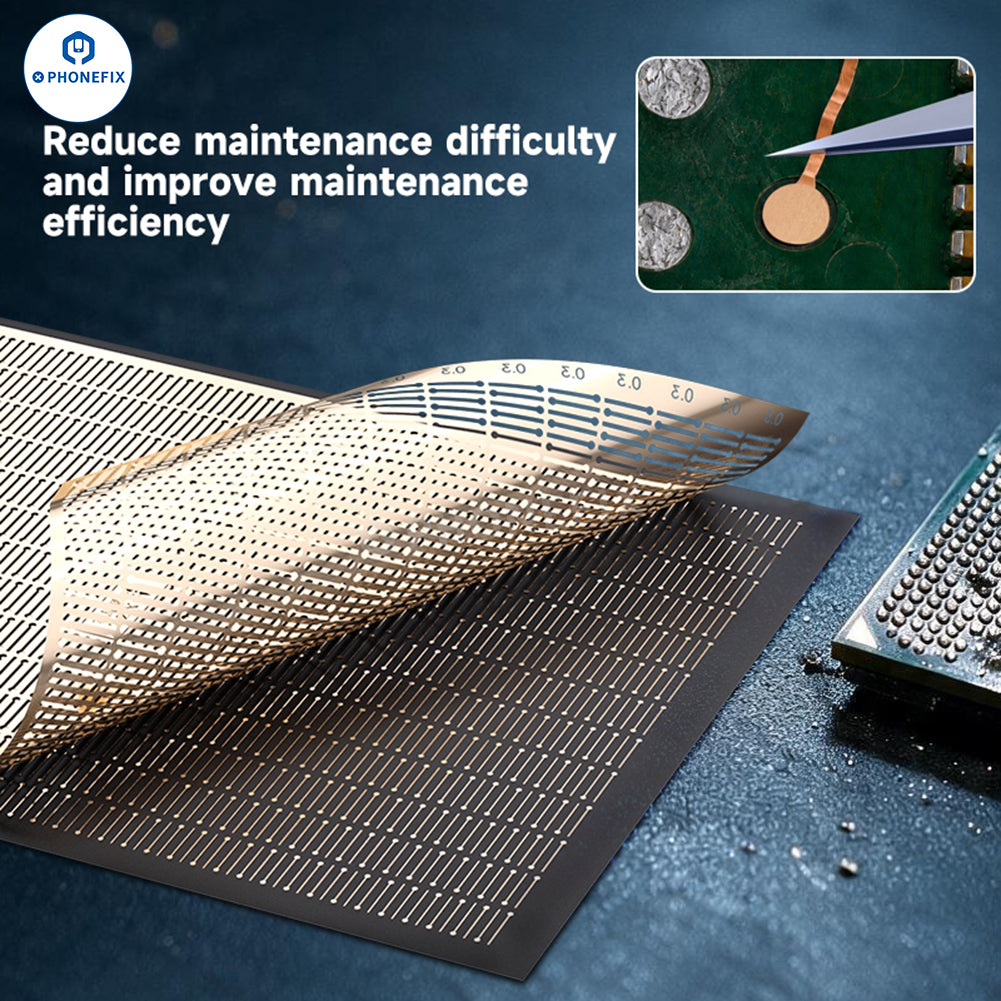 XZZ CPU GPU Welding Pads & Explosion-Proof Gaskets for PC Repair