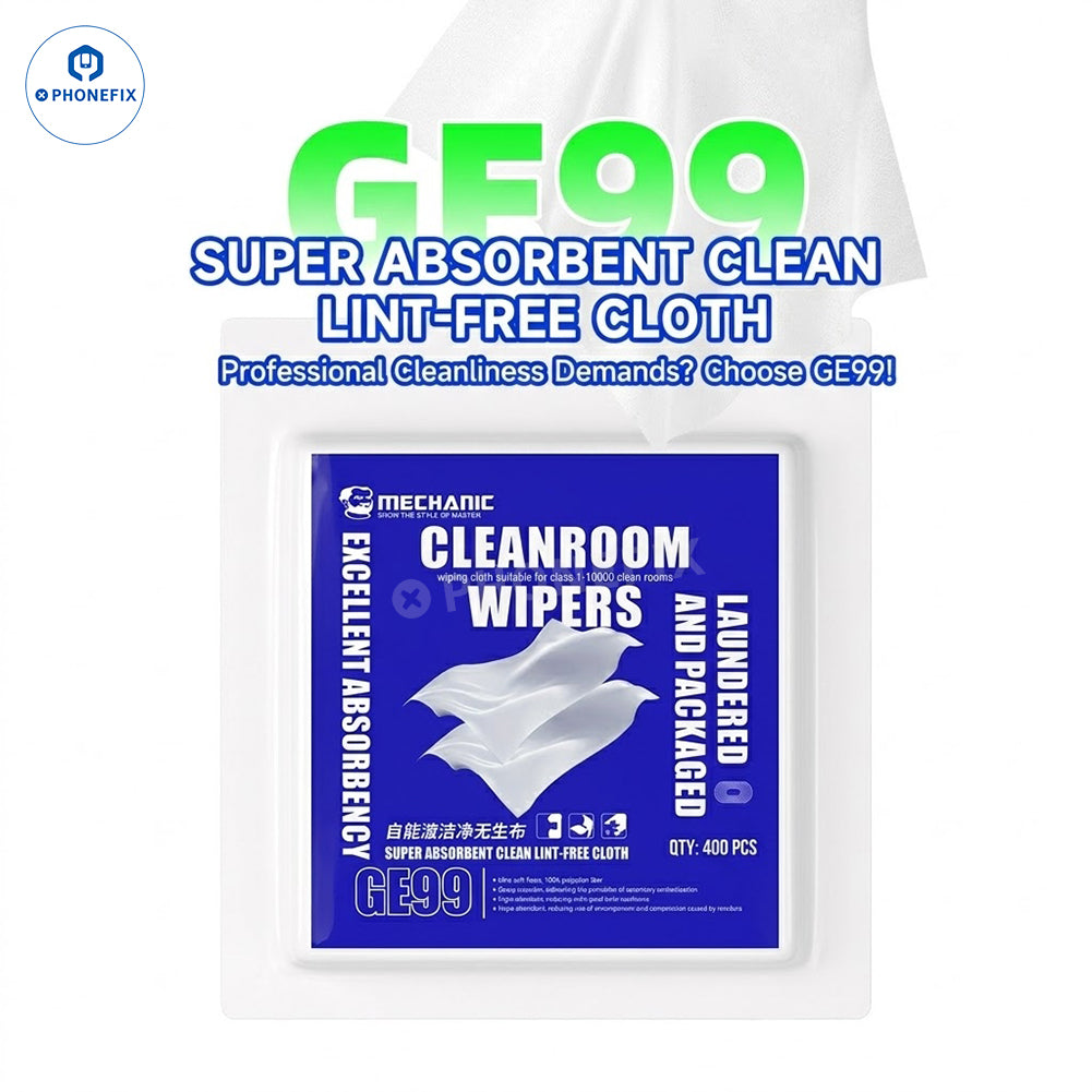 MECHANIC Anti-static Non-dust Cloth PCB LCD Lens Cleaning Wiper - CHINA PHONEFIX SHOP Team