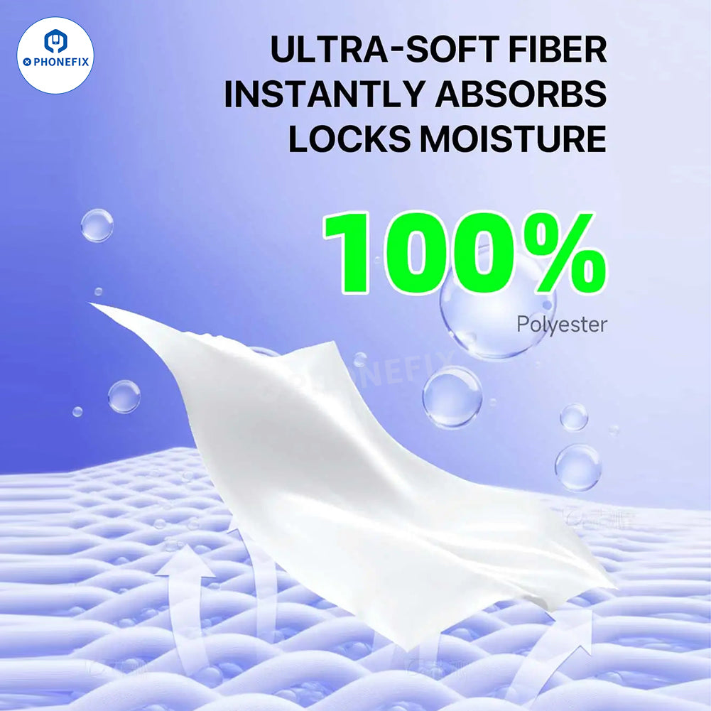MECHANIC Anti-static Non-dust Cloth PCB LCD Lens Cleaning Wiper - CHINA PHONEFIX SHOP Team