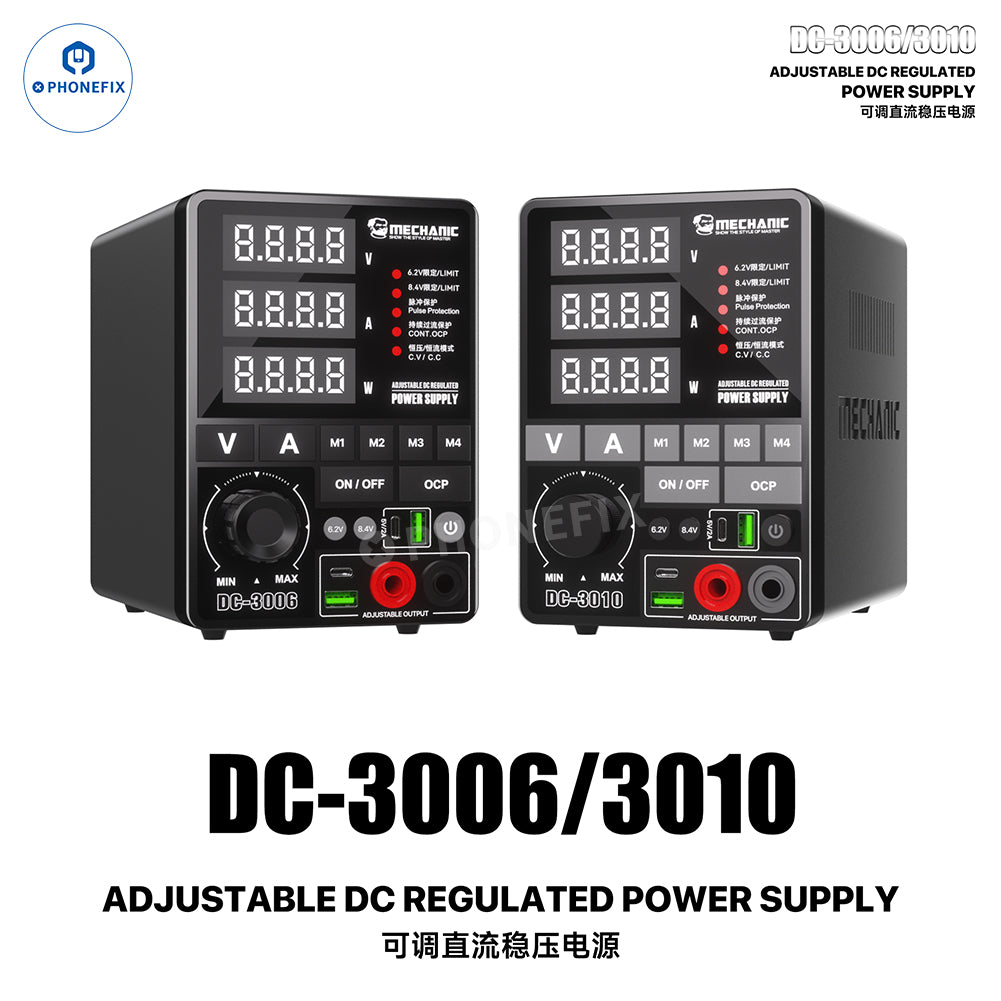MECHANIC DC-3006 DC-3010 30V 10A/6A DC Power Supply