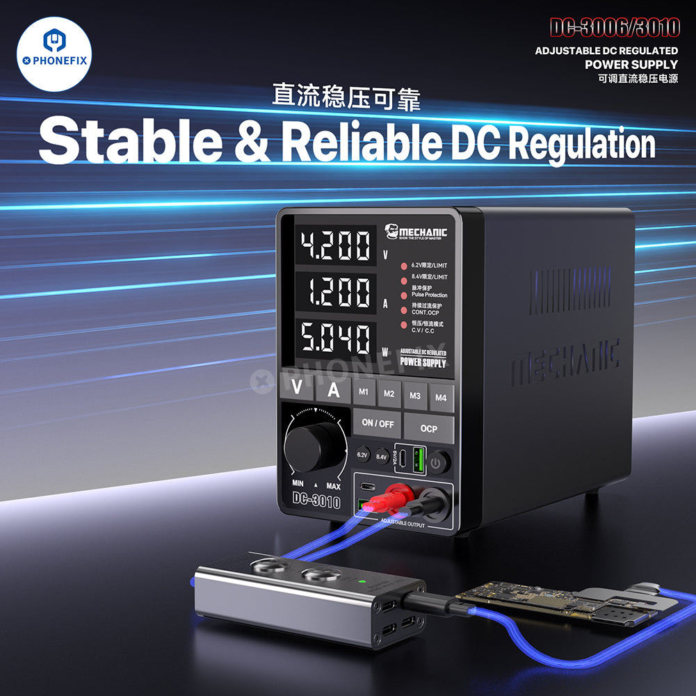 MECHANIC DC-3006 DC-3010 30V 10A/6A DC Power Supply